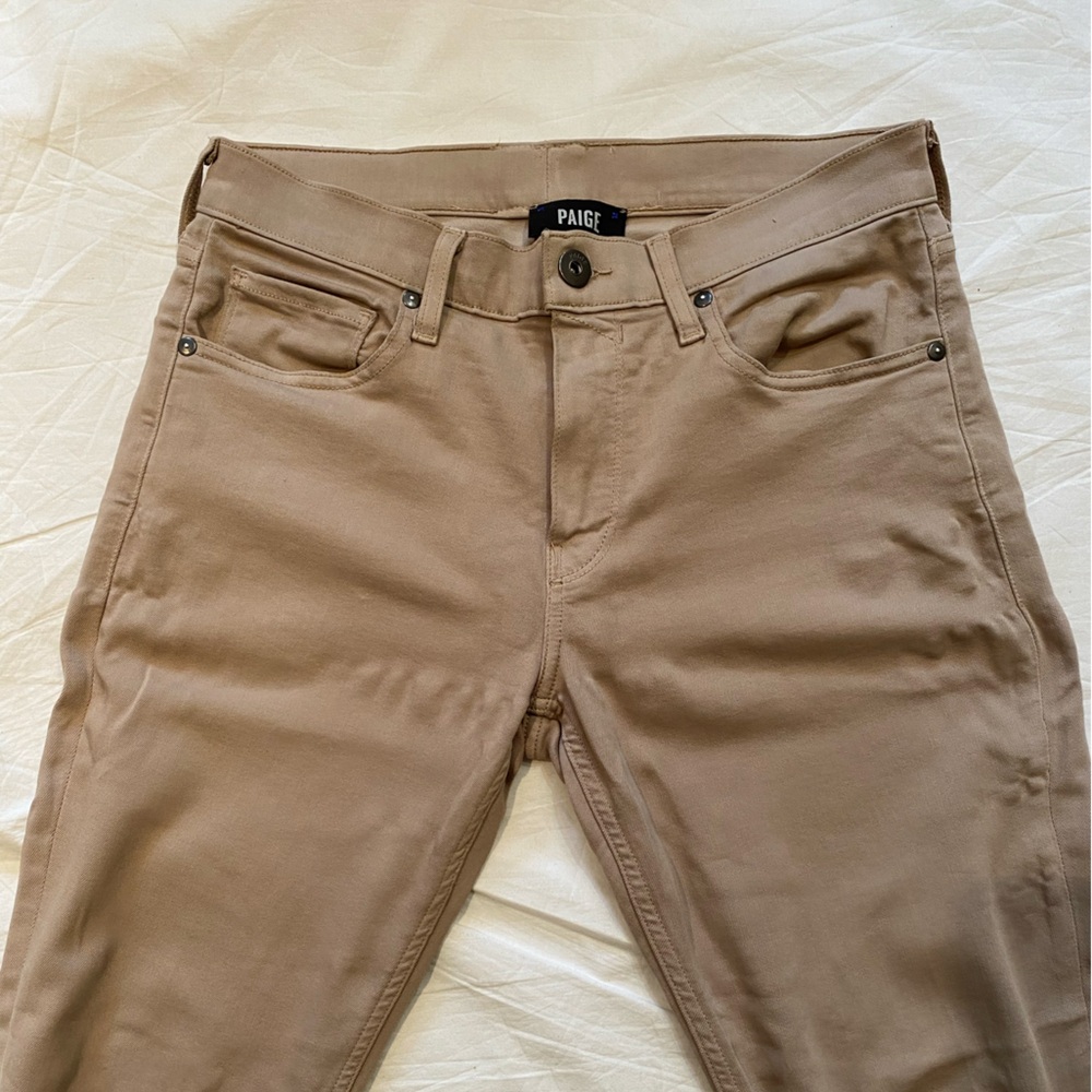 PAIGE Men’s Beige Tan Pants Sz 30